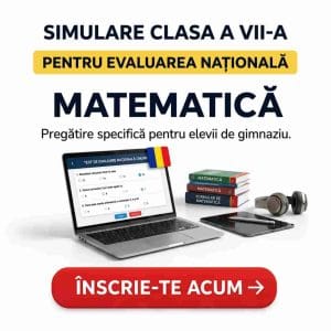 simulare evaluarea națională – matematică (clasa a vii a)
